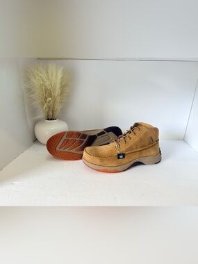 21. Cody James Men's Suede Chukka Boots in Tan - Stylish Lace-Up Comp toe 10m